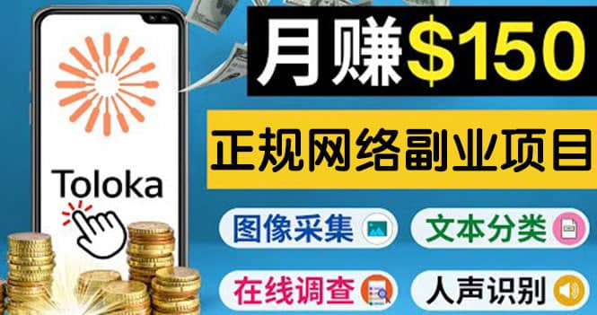 正规网络副业赚钱平台Toloka，利用业余时间月赚150美元-学知网