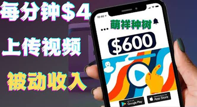 只需要上传视频然后每分钟赚4美元项目：详细操作步骤，新手也可操作-学知网
