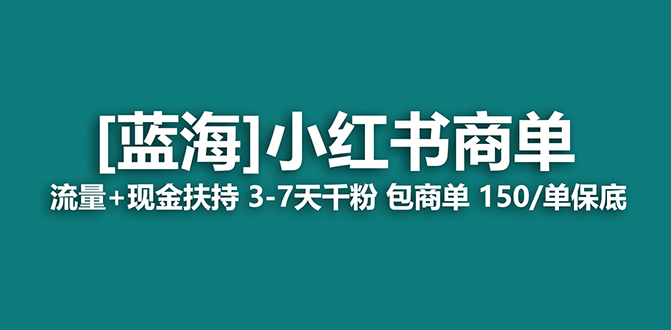 【蓝海项目】小红书商单项目，7天就能接广告变现，稳定一天500+保姆级玩法-学知网