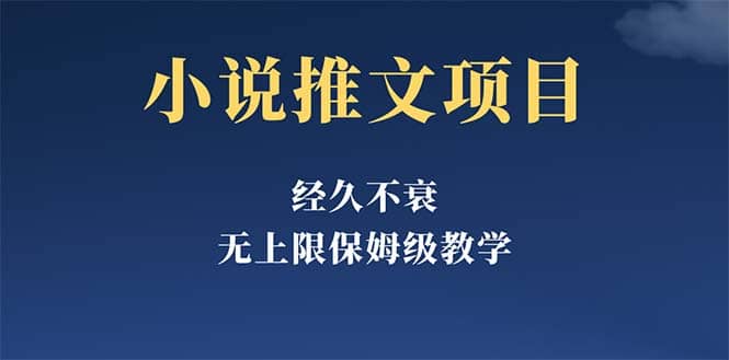 经久不衰的小说推文项目，单号月5-8k，保姆级教程，纯小白都能操作-学知网