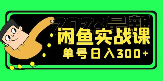 花599买的闲鱼项目：2023最新闲鱼实战课（7节课）-学知网