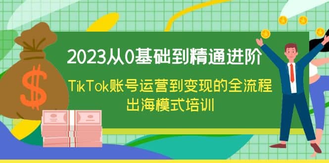 2023从0基础到精通进阶，TikTok账号运营到变现的全流程出海模式培训-学知网