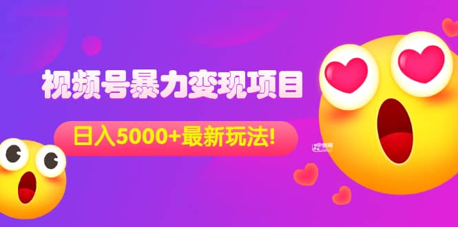 外面收费699的视频号暴力变现项目，日入5000+，简单易操作当天见效果-学知网