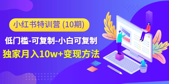 小红书特训营（第10期）低门槛-可复制-小白可复制-学知网