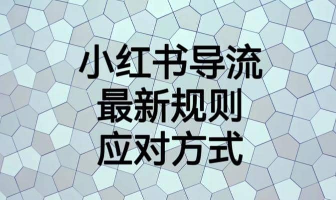 小红书导流最新规则应对方式【揭秘】-学知网