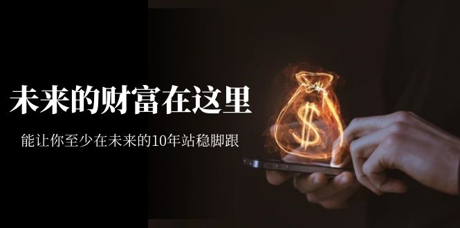 某收费文章《未来的财富在这里》能让你至少在未来的10年站稳脚跟-学知网