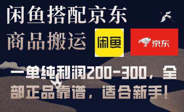 闲鱼搭配京东备份库搬运，一单纯利润200-300，全部正品靠谱，适合新手！-学知网