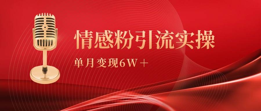 单月变现6w+，情感粉引流变现实操课-学知网