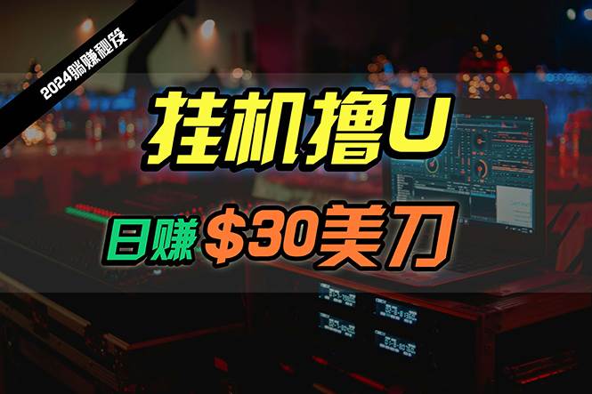 日赚30美刀，2024最新海外挂机撸U内部项目，全程无人值守，可批量放大-学知网